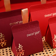 工厂批发喜糖盒喜糖袋高级感空盒小众伴手礼创意森系礼品盒定制