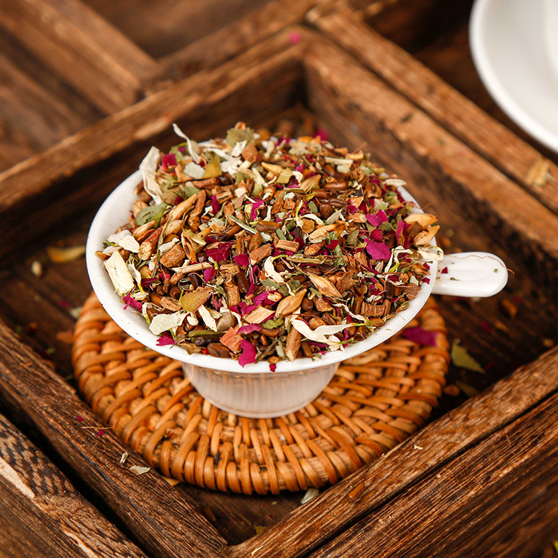 火麻仁桑叶茶火麻仁通畅茶山楂决明子莱菔子玉米须通润茶oem加工