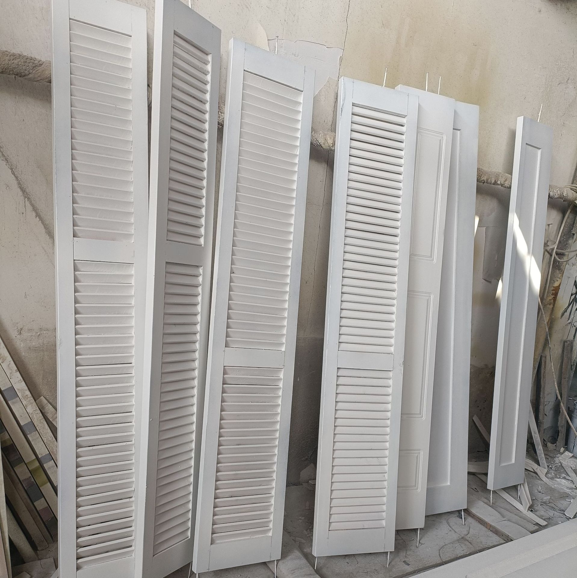 折叠门日式实木百页阳台移动门客厅隔断折叠推拉门百叶门窗衣柜门