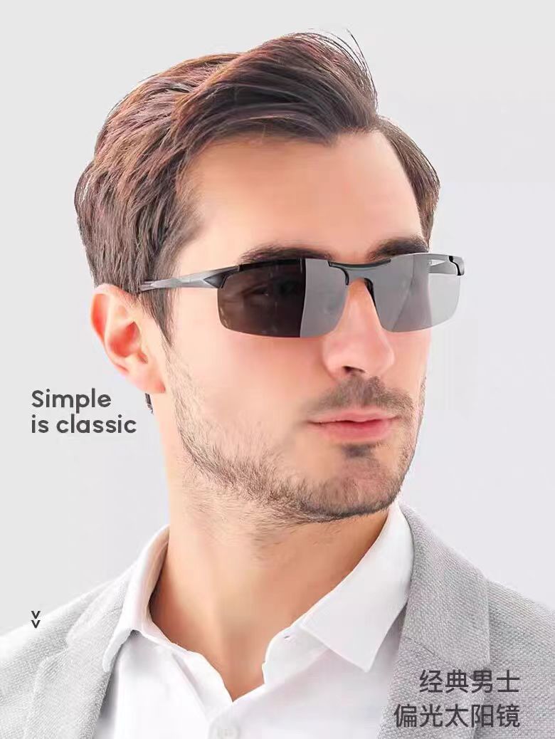 新款男女马拉松徒步登山太阳眼镜骑行越野防风防沙护目镜墨镜潮