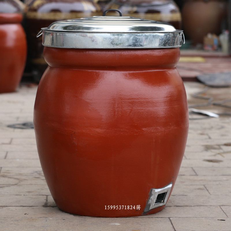 一件代发红泥烤红薯缸地瓜炉碳烤缸地瓜缸烤红薯缸加盟店专用