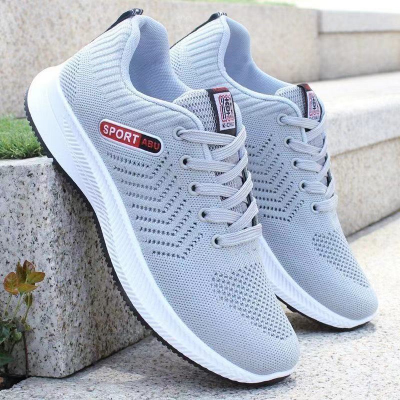 Production and Processing New Men's Shoes Fashion Casual Running Shoes Spring Trendy Breathable Soft Bottom Lace up Sneaker Men