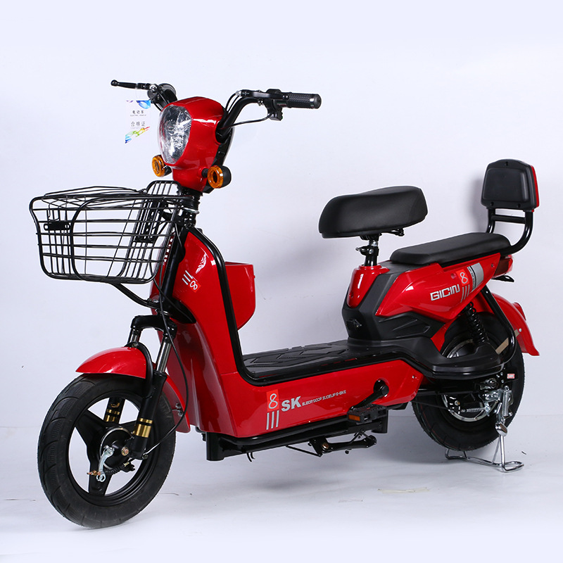 Cross-Border Southeast Asian Electric Bicycle Two-Wheel Electrocar New National Standard Adult Export Battery Car Wholesale Factory