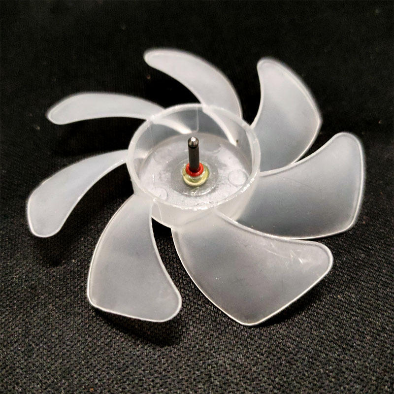 夏季迷你小风扇扇叶pp塑料半透明磨砂 直径64mm7叶手持小风扇扇叶