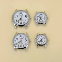 手表配件 雷尔2035机芯表头全铜表 铜壳数字石英表间距12/14/18mm