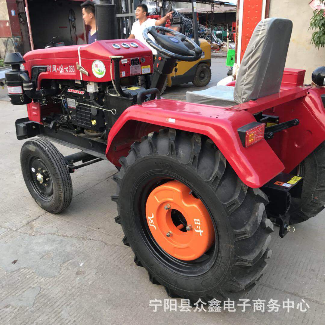 甘肃家用小型时风32马力拖拉机单杠小四轮两驱电启动拖拉机