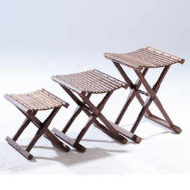 鲁班凳 纯手工鸡翅木马扎 实木马扎 便携凳 户外休闲 钓鱼 实木折