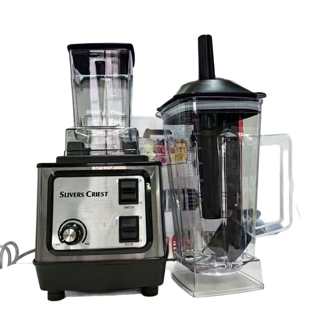 外贸欧规英规双杯破壁机多功能家用破壁机110V碎冰水果榨汁搅拌机