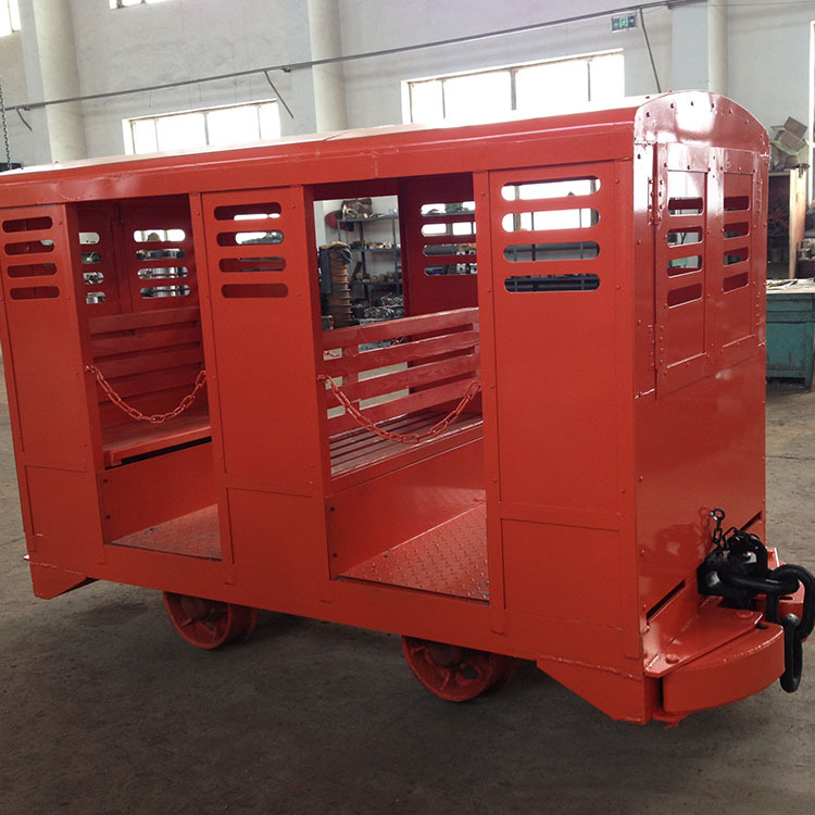 中拓 斜井人车 抱轨式斜井人车 煤矿平巷人车