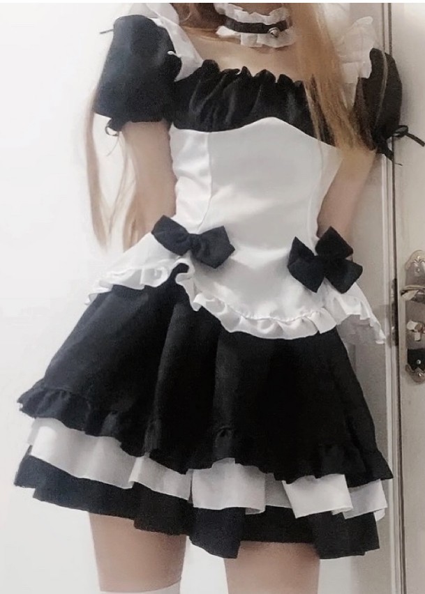 女仆装cos服蕾丝可爱学生女装大佬女佣连衣裙穹妹cosplay女仆套装