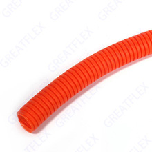 GREATFLEX东莞红色 穿线耐高低温塑料波纹软管