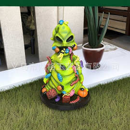 新品跨境创意恐怖变异虫子花园草坪摆件户外庭院装饰树脂工艺品雕
