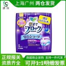 日本进口吸收多量安心裤夜用裤型卫生巾产妇内裤式安睡裤一件代发