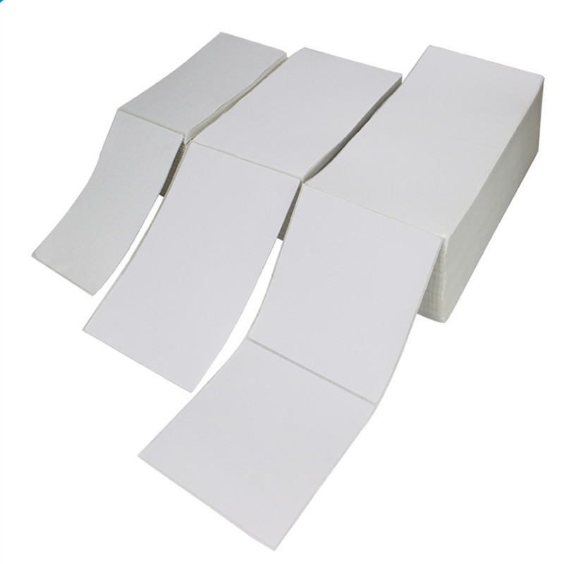 Three-Proof Thermal Sensitive Adhesive Sticker Printing Paper 100*150 Folding Express Sticker 100 * 100e Mail Treasure Label