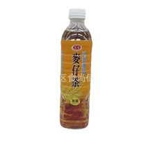 批发台湾原装进口爱之味冰萃漫香麦仔茶饮料大麦饮品590ml24瓶1箱