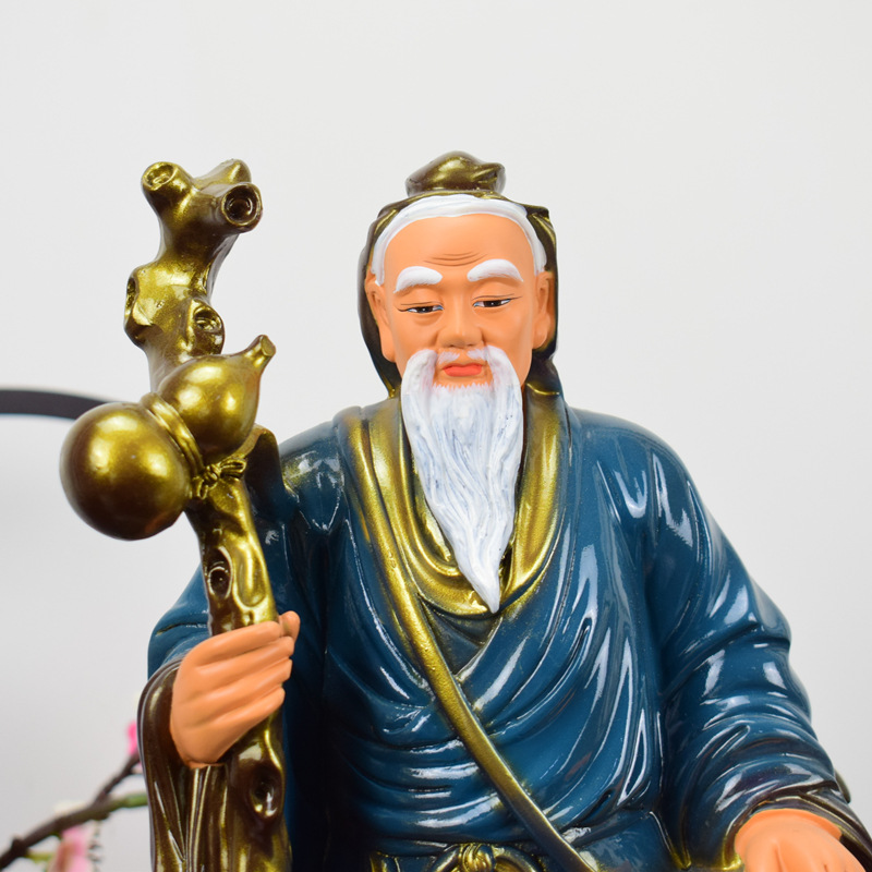 树脂药王神像孙思邈像神医华佗扁鹊医生妙手回春风水保平安摆件