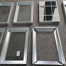铝合金边框包太阳能电池板组件拼接 钢化玻璃仿光伏板 阳光房