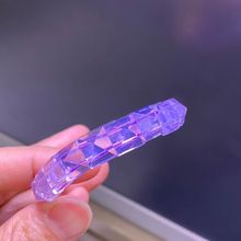 天然紫玉晶唐塔手排颜色漂亮晶体通透手牌尺寸10毫米左右支持复检