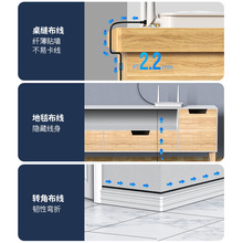 扁线cat6网线扁平六类千兆成品扁头家用网络线过门超5/7七15/10米