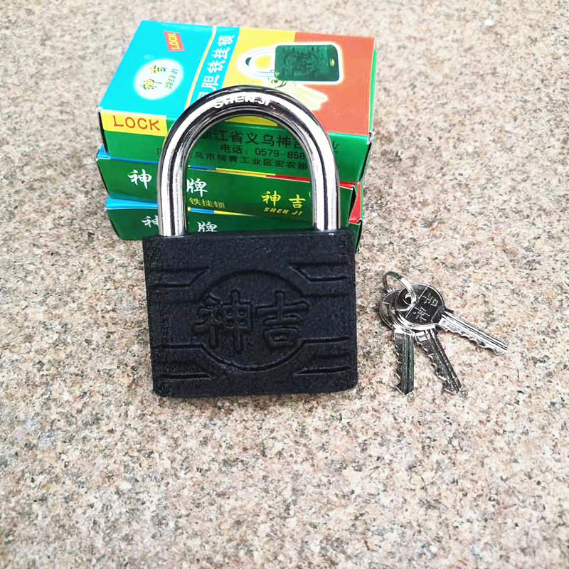 3yv5特大铜芯挂锁仓库大门户外家具抽屉自弹弹子锁芯加大锁头