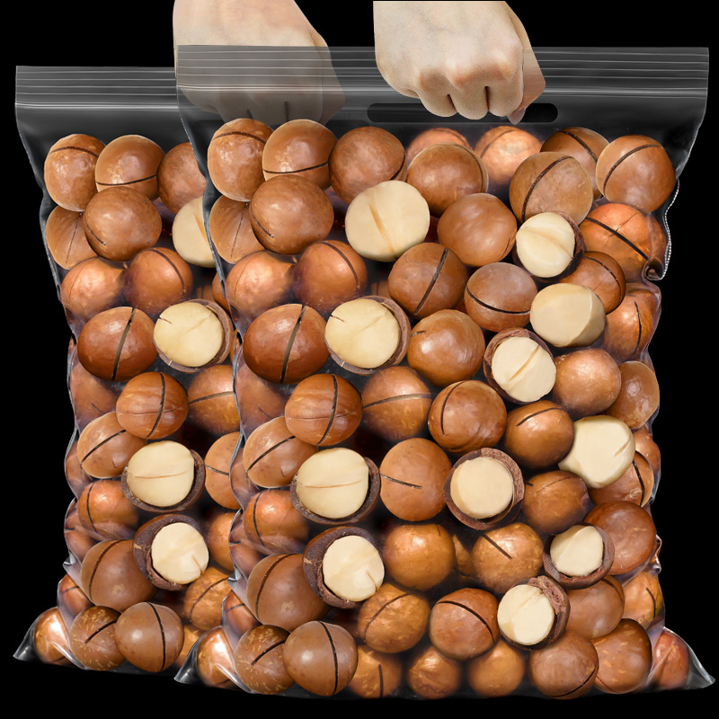 夏威夷果250g袋装奶油味送开果器坚果零特产散装批发整箱代发