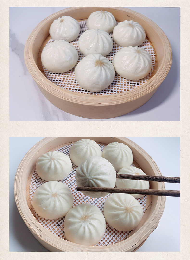 包子半成品批发沙县小笼包商用方便速食速冻食品面点猪肉葱馅早餐
