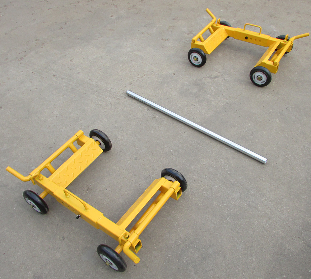 定向辅助轮挪车器消防拖车器机械杠杆式移车器拖车器