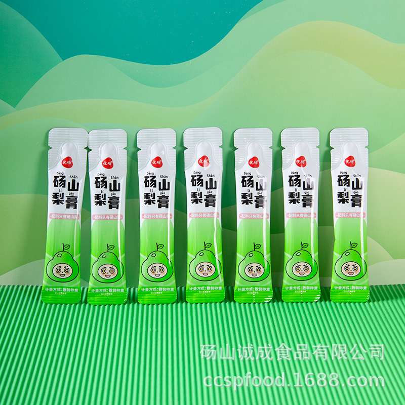 砀山纯秋梨膏定制一条袋装鲜梨熬制儿童零食母婴批发厂家莱阳慈梨