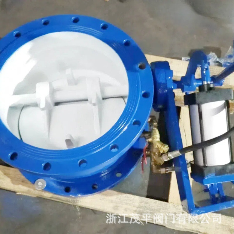 大口径BFDZ701X-16Q蝶形液力自动控制阀球墨QT450铸铁法兰连接式