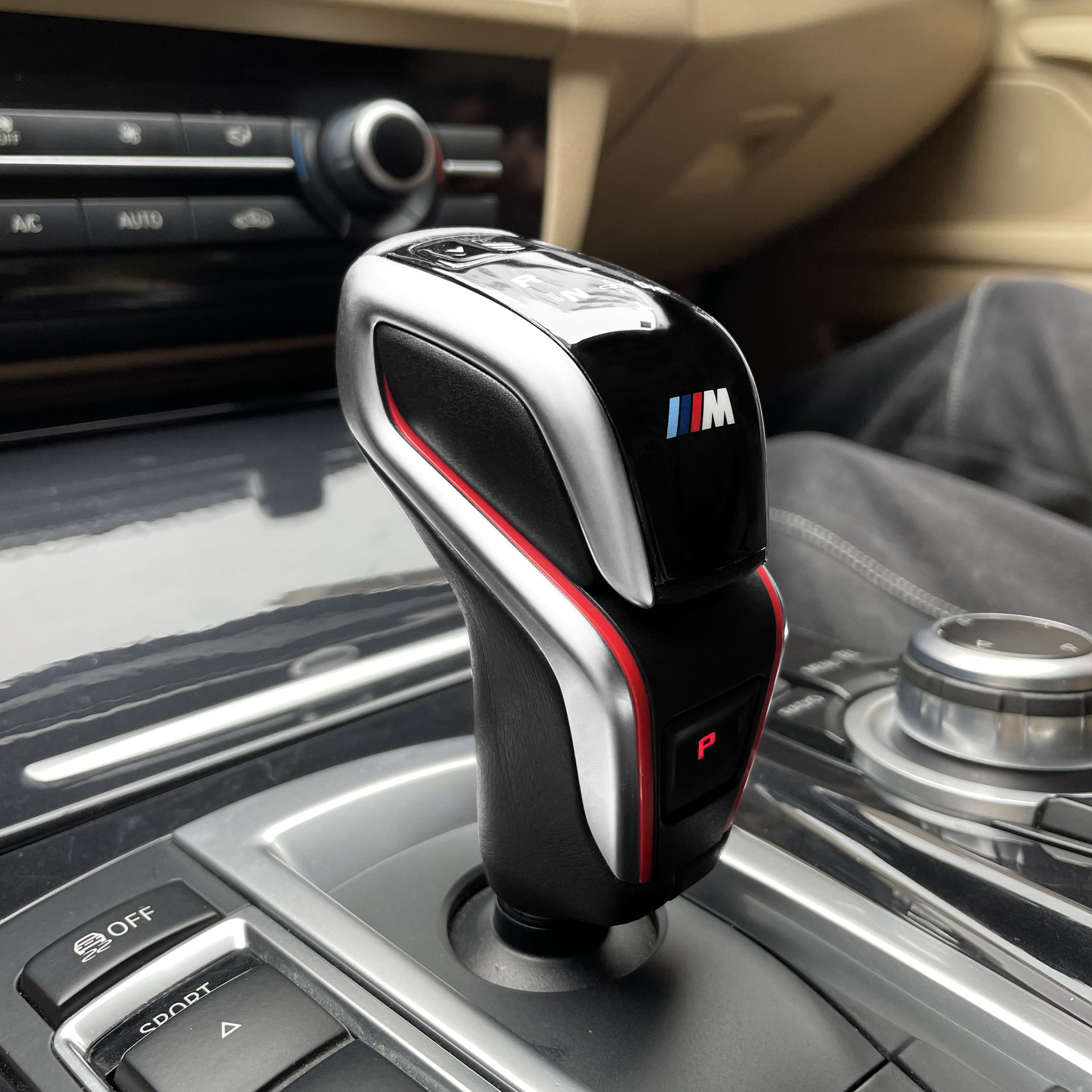 适用于宝马f系f10 f07 f12 f01 f06 x5 x6改装排挡杆头大鸡腿5系