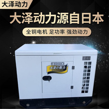 大泽动力12KW高原款柴油发电机 TO16000R 低温预热高海拔220V380V