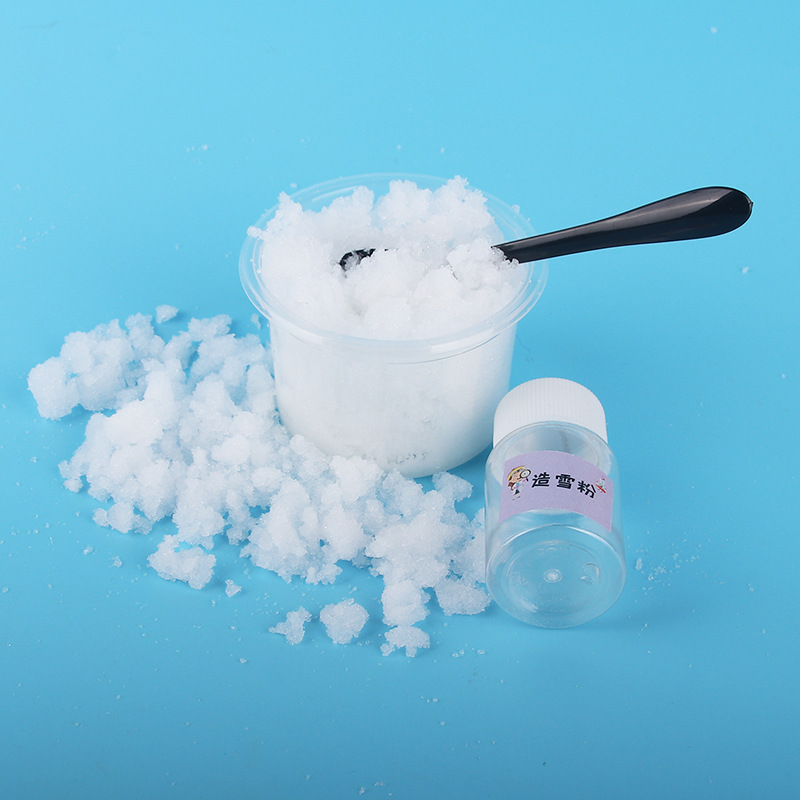 人造雪儿童diy科学实验幼儿园小制作玩教具造雪吸水粉新品批发