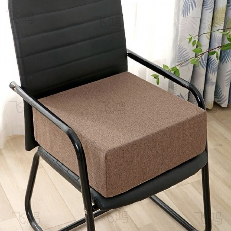 拆洗坐垫高密度海绵屁股办公室学生老师久坐增高椅子垫子屁垫