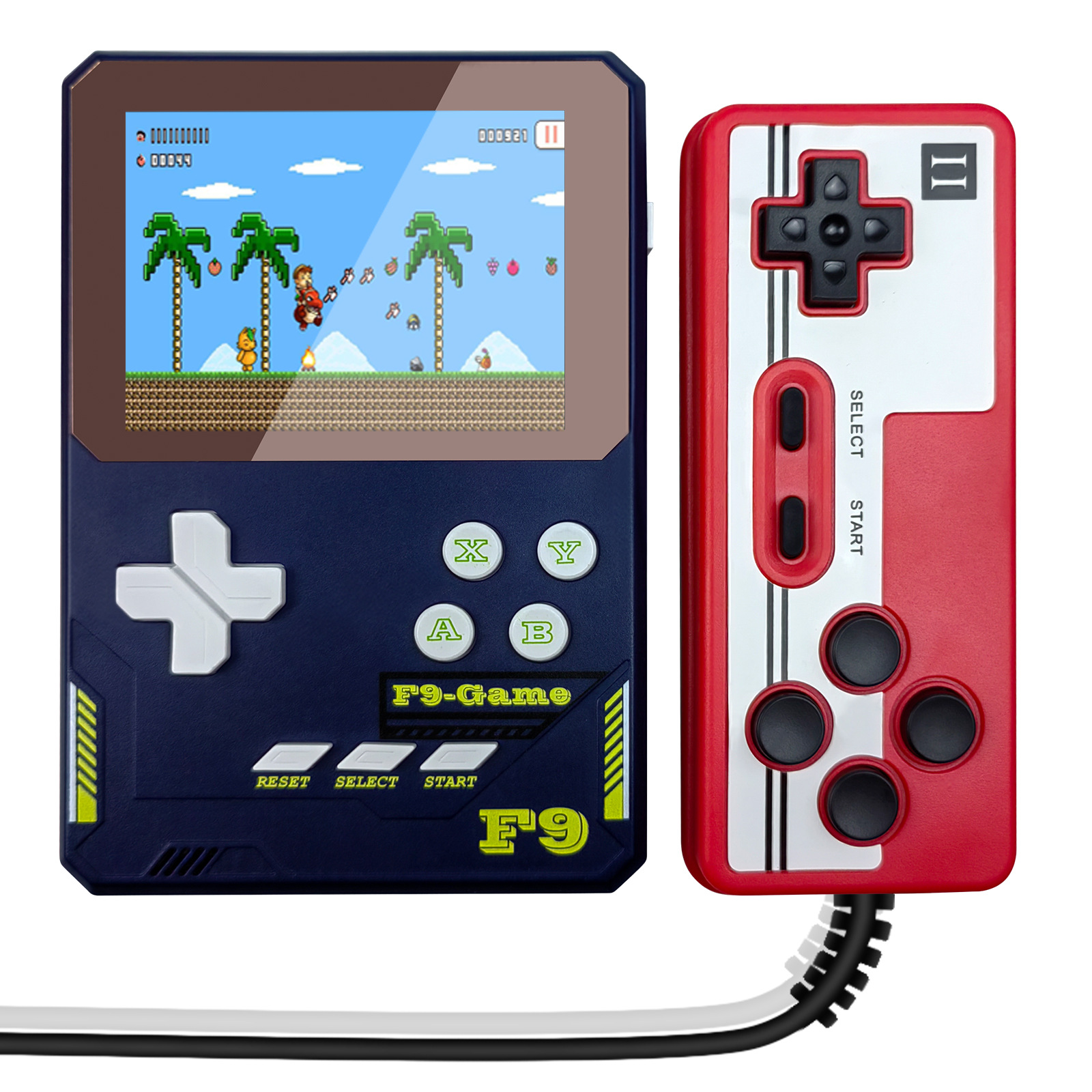 F9 Handheld Game Console 3.5-Inch Color Screen Hd Psp Classic 500-in-One Retro Nostalgic Power Bank Game Console