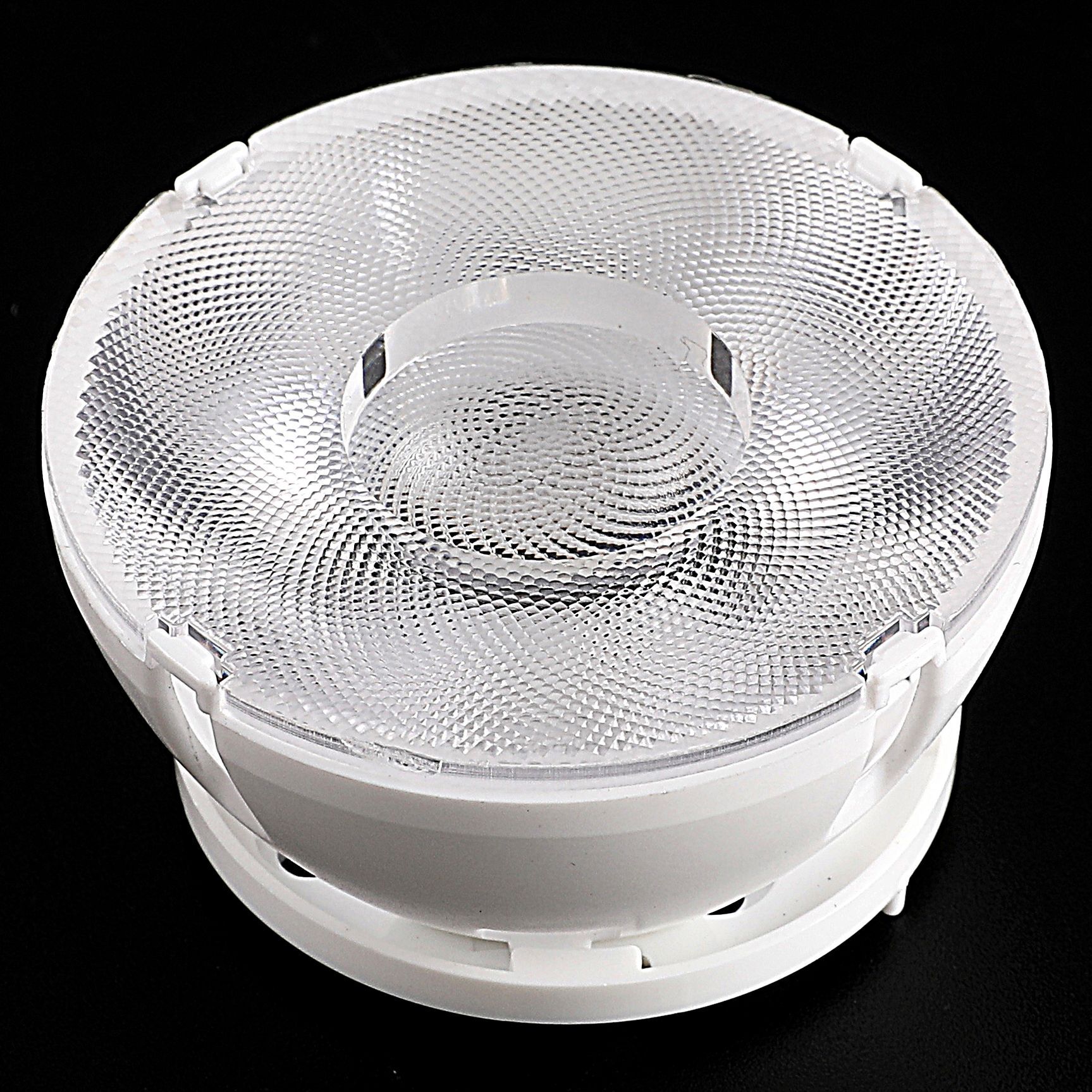 新款1304射灯透镜 导轨par筒灯透镜珠面cob天花灯pc轨道灯led透镜