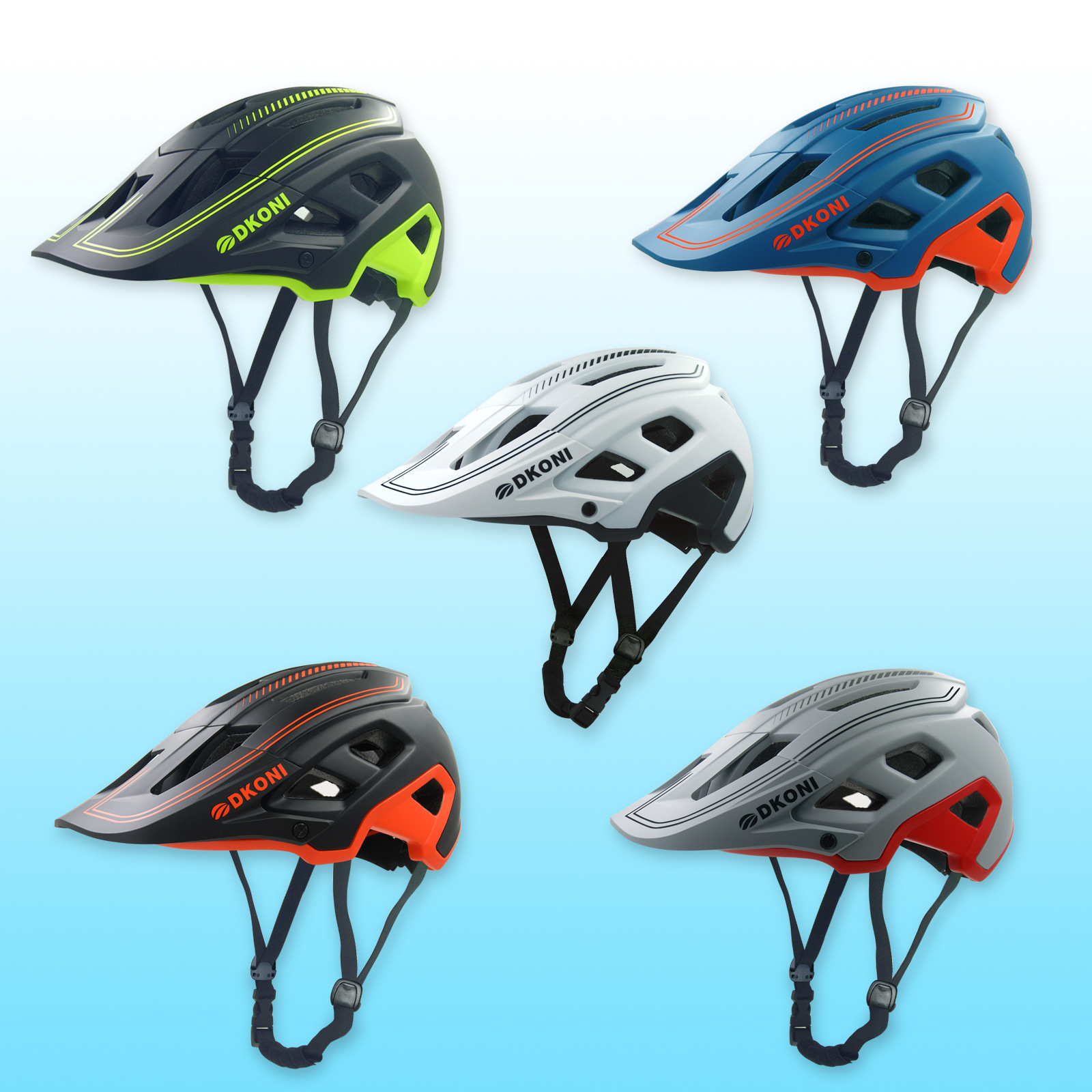 自行车骑行头盔亚马逊山地车越野公路骑行头盔轻盈透气自行车头盔