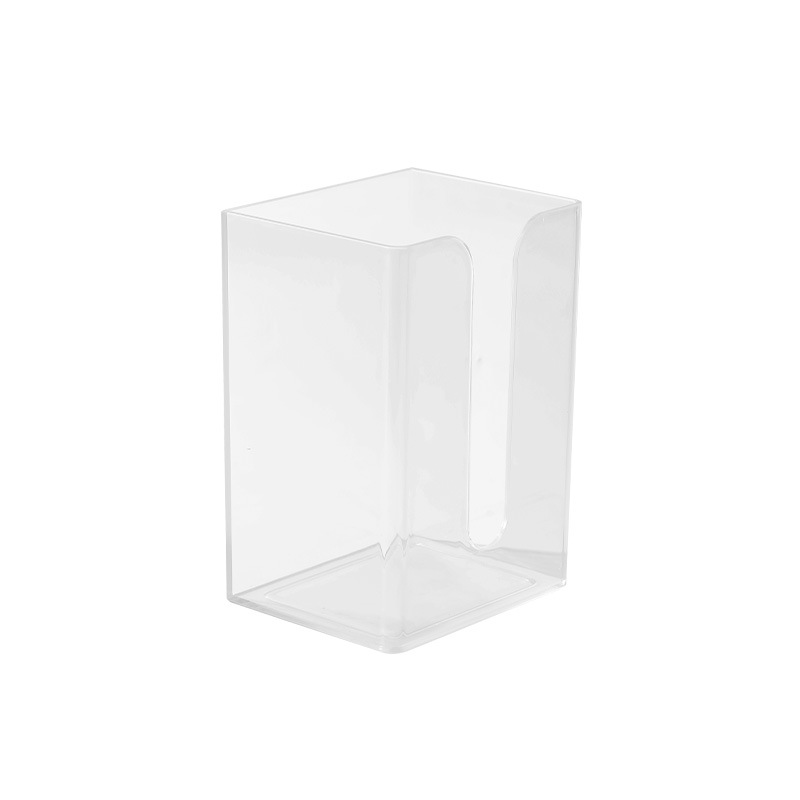 Transparent Punch-Free Mask Storage Box Punch-Free Household Hallway Tissue Box Disposable Gloves Storage Box Mouth and Nose