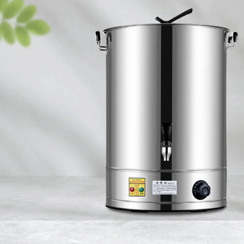 厂家电热开水桶不锈钢水桶蒸煮商用大容量自动加热保温热汤茶水月