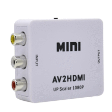 批发AV转HDMI转换器 RCA/CVBS切换器 mini AV to hdmi视频转换器