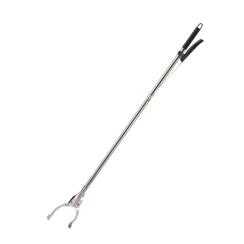 垃圾夹拾物器不锈钢取物夹长柄夹子垃圾钳铝合金捡垃圾夹子环卫夹