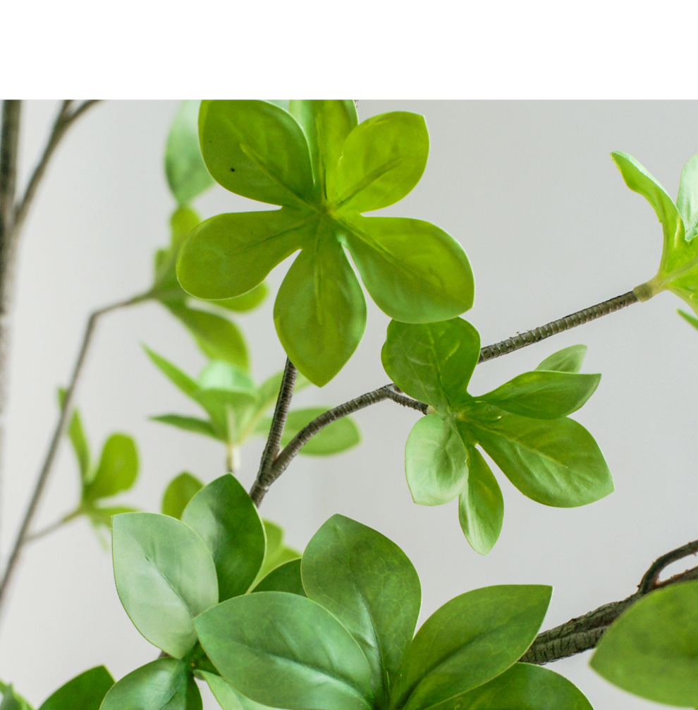 简约风日本吊钟仿真花马醉木绿植枝叶假花客厅样板间装饰花艺