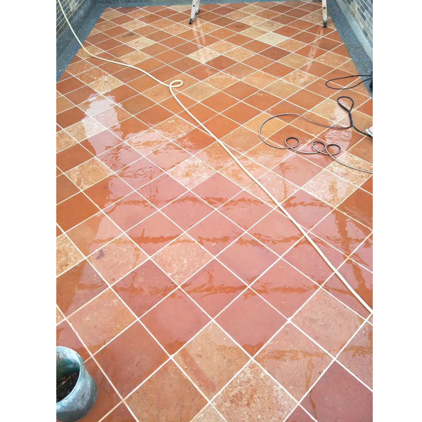 佛山红阶砖 红砖 豪城古建 岭南风格机制红阶砖 红地砖 方介砖