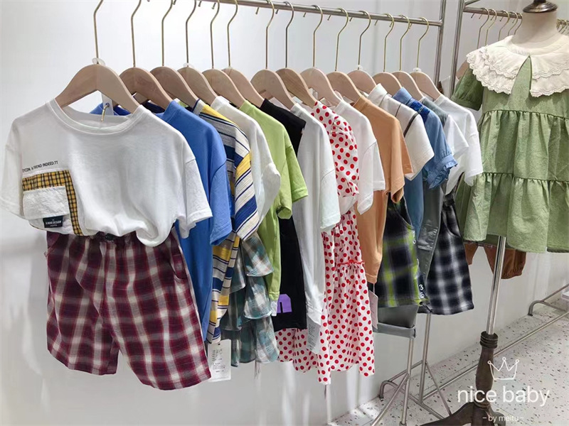 法语欧抱抱品牌折扣童装精品连衣裙尾货批发清仓直播走份挑款货源