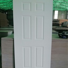 旭嘉 浮雕喷白漆模压门板 密度板 生态板喷漆模压门板