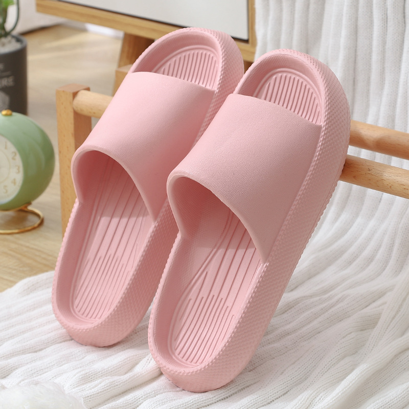 Eva Shit Feeling Internet Hot Slippers Summer Household Home Non-Slip Thick Bottom Soft Bottom Home Bath Bathroom Sandals