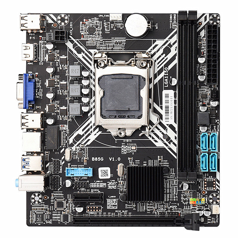 found dream品牌b85全固态电脑主板双通道32g内存3.