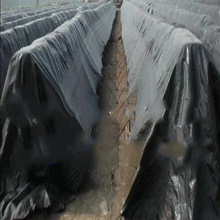 130克黑色盖砖布防老化黑布鱼塘水池布黑色防水袋防水罩子帆布