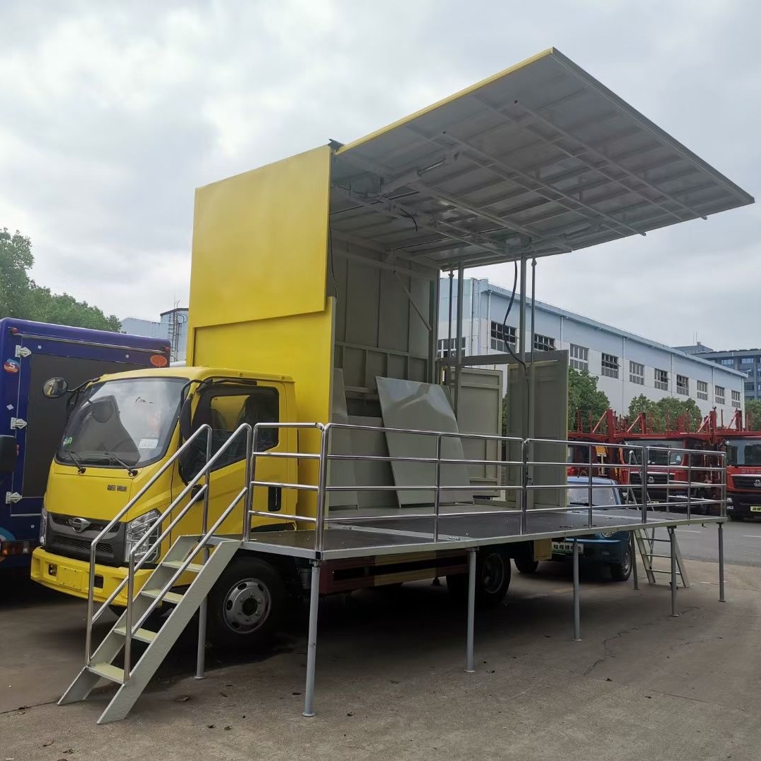 福田蓝牌流动舞台车 红白喜事演出舞台车-阿里巴巴