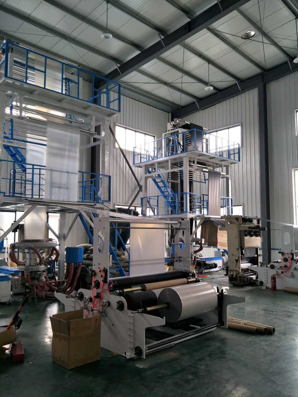 吹膜机,双层共挤吹膜机,快递袋吹膜机,快递袋农膜包装膜设备