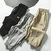 Skin texture Fabric Wild comfort!Thin section man Solid Elastic waist Casual pants Casual pants